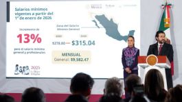 Foto que representa a Aumenta salario mínimo en 2026: ¿Cuánto ganarán los trabajadores en México y la frontera norte?