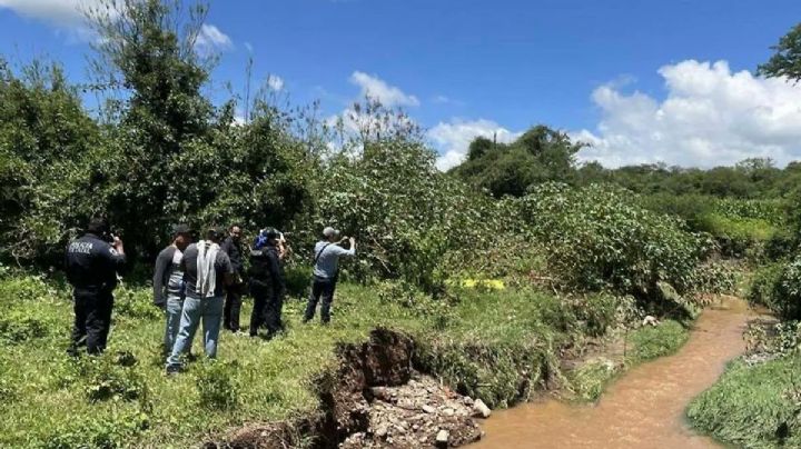 Vecinos salen a caminar y encuentran cadáver con señales de VIOLENCIA en río de Puebla