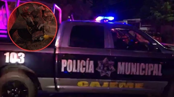 Muere presunto asaltante tras aparatosa volcadura en el Valle del Yaqui; habría robado el auto