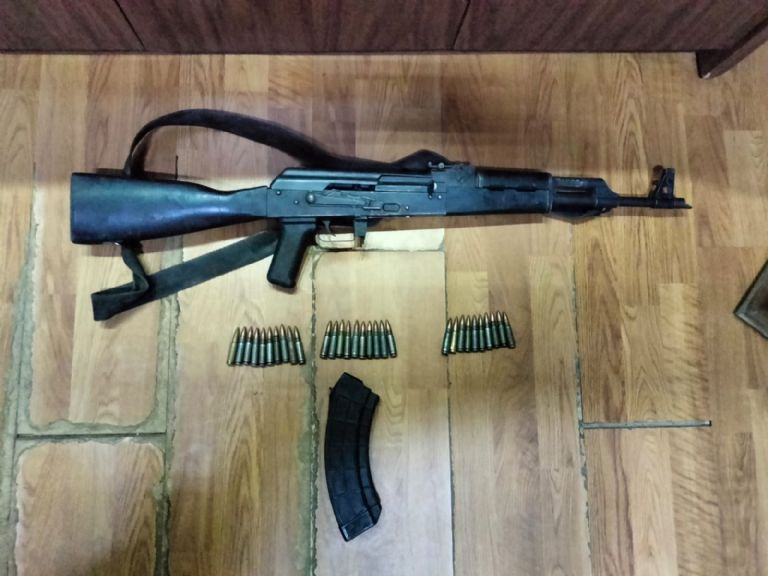 El arma larga que le fue decomisada al ahora sentenciado