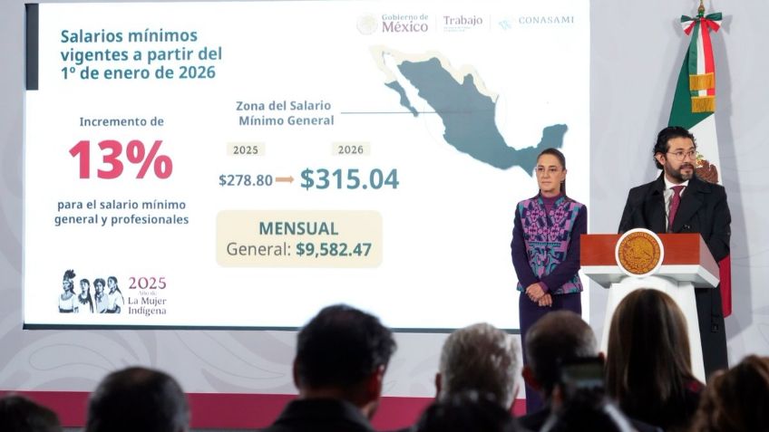 Aumenta salario mínimo en 2026: ¿Cuánto ganarán los trabajadores en México y la frontera norte?