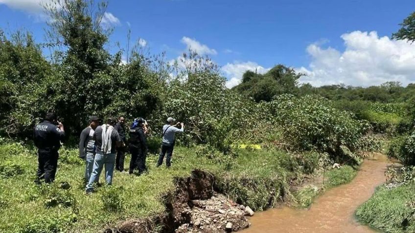 Vecinos salen a caminar y encuentran cadáver con señales de VIOLENCIA en río de Puebla