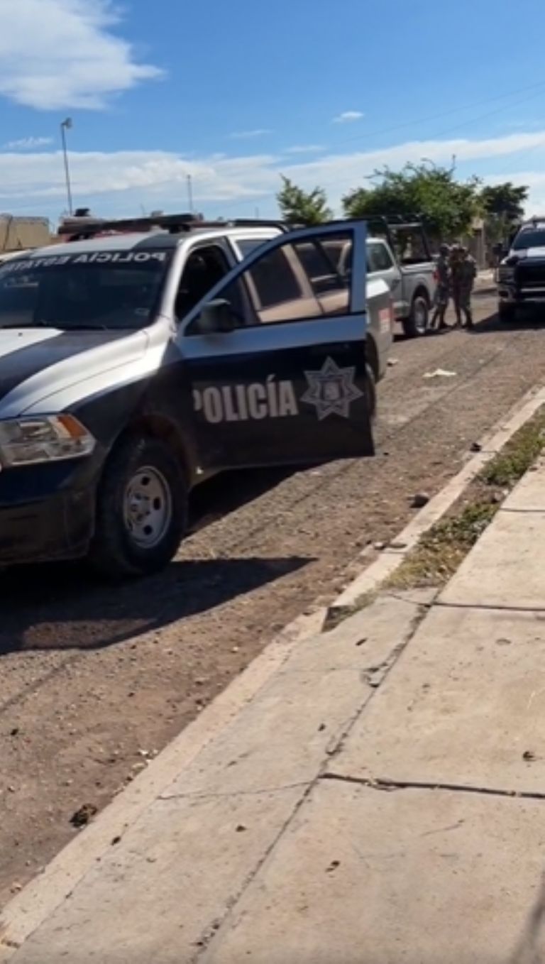 Elementos de Semar chocan contra Policía Estatal y vehículo particular en Ciudad Obregón