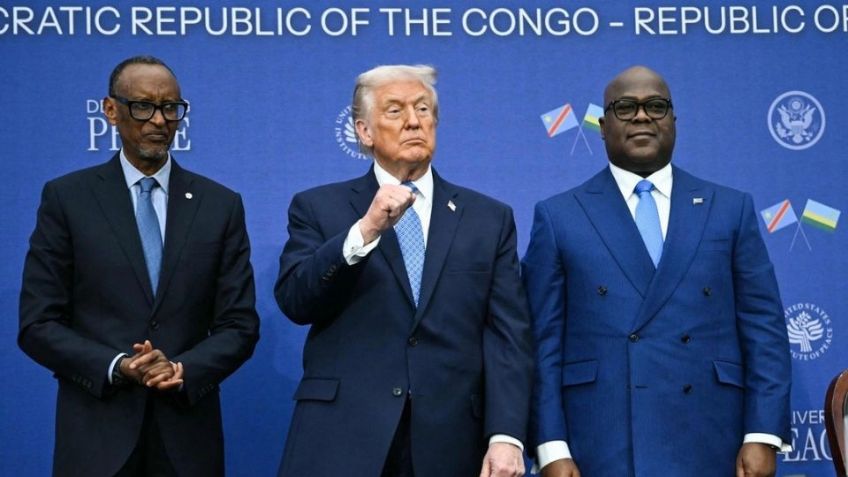Trump, Tshisekedi y Kagame acuerdan paz entre República Democrática de Congo y Ruanda