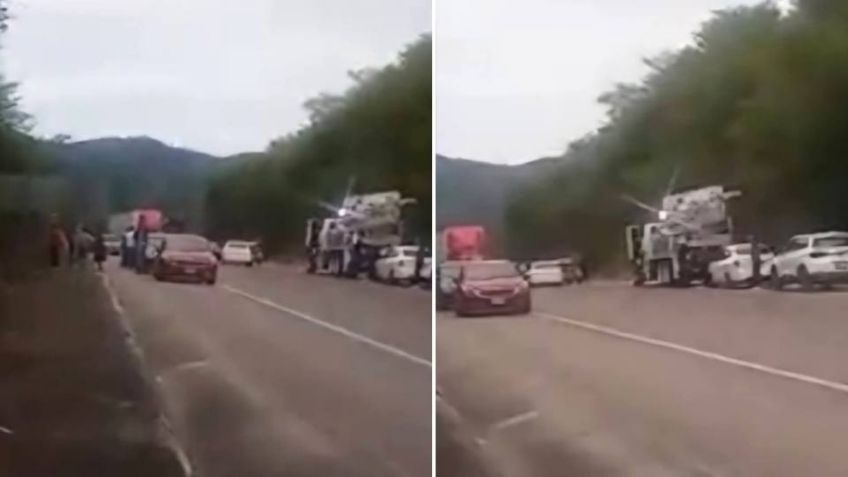 Civiles armados agreden a fuerzas federales de García Harfuch en una autopista de Concordia