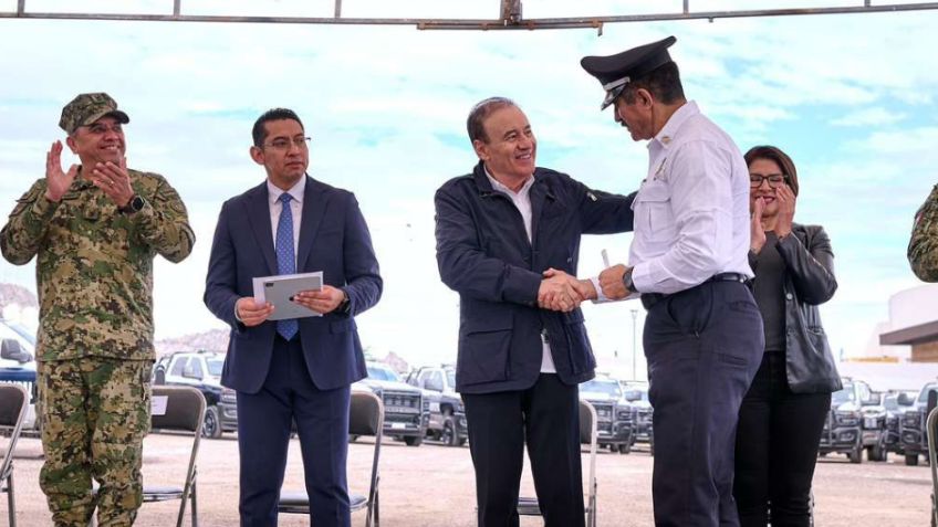 Alfonso Durazo refuerza a 21 municipios con nuevas unidades y más elementos policiacos