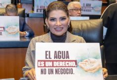 Foto ilustrativa de nota El agua es un derecho, no una mercancía, afirma Lorenia Valles Sampedro