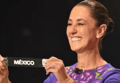 Foto ilustrativa de nota Sheinbaum asiste al sorteo del Mundial 2026; "Estamos orgullosos de recibir por tercera vez la Copa Mundial"