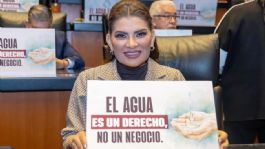 Foto que representa a El agua es un derecho, no una mercancía, afirma Lorenia Valles Sampedro