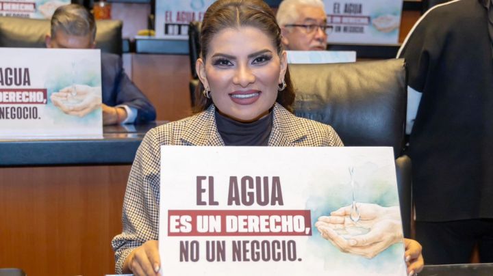 El agua es un derecho, no una mercancía, afirma Lorenia Valles Sampedro