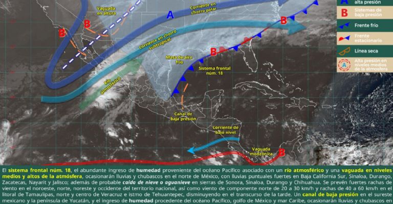 Así será el clima en México este viernes