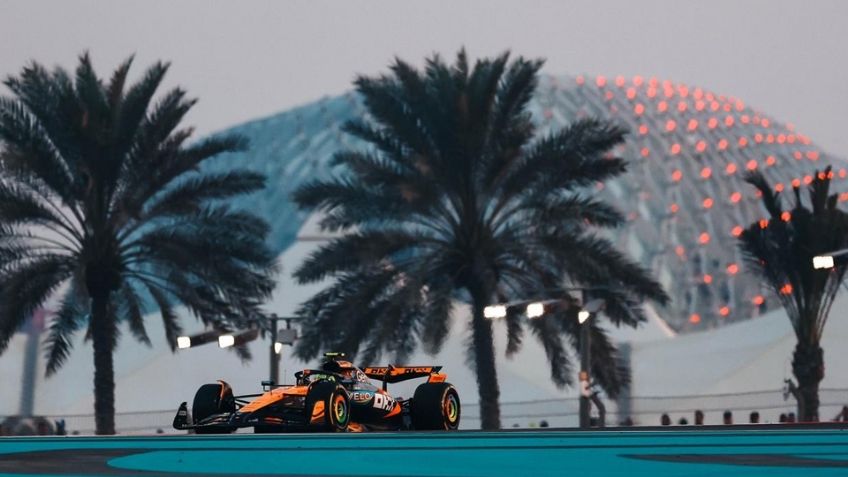 Lando Norris domina las sesiones de entrenamientos en el GP de Abu Dhabi y se perfila al título