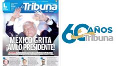 60 años, 60 historias: "¡México grita AMLO presidente!", el titular de TRIBUNA el 2 de julio del 2018