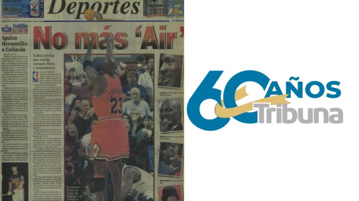 60 años, 60 historias: El deporte y la NBA se quedan sin 'Aire'; Michael Jordan anuncia su retiro