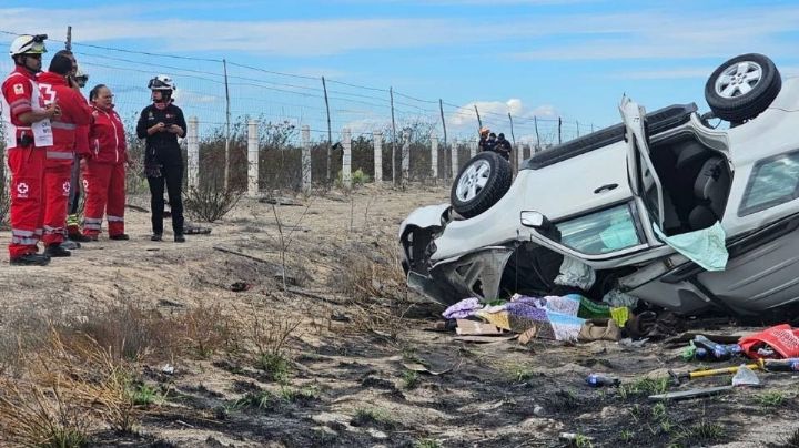 Accidente carretero en los límites de Nuevo León y Coahuila deja cinco muertos y una lesionada