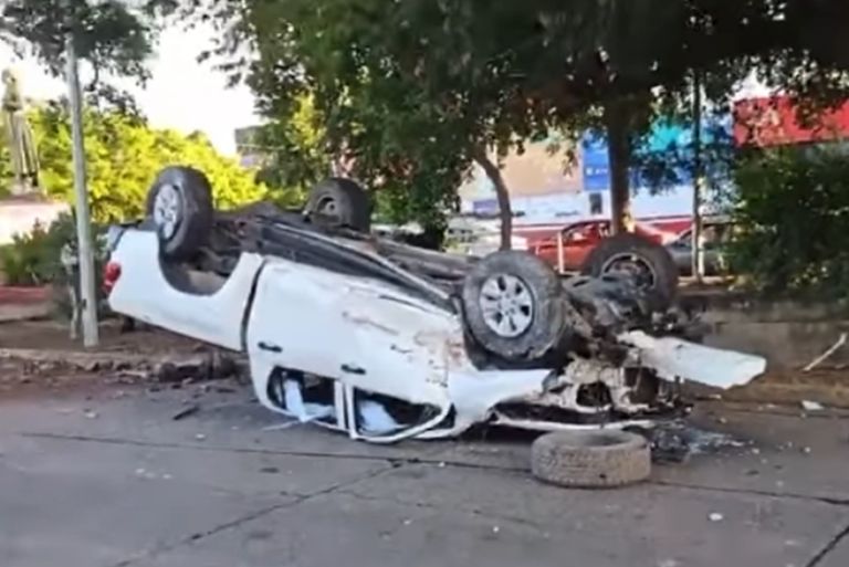 El policía se encuentra estable 