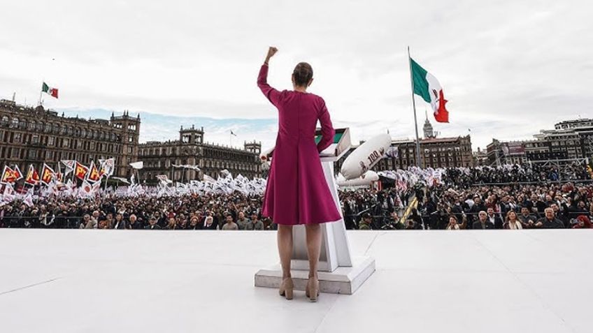 Claudia Sheinbaum EN VIVO desde el Zócalo hoy sábado 6 de diciembre: Morena celebra 7 años de la 4T