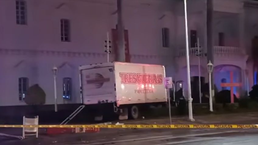 Ejecutan a trailero en pleno Centro; el cuerpo quedó frente al Ayuntamiento de Culiacán