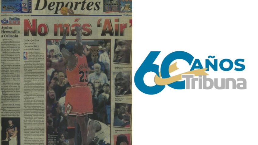 60 años, 60 historias: El deporte y la NBA se quedan sin 'Aire'; Michael Jordan anuncia su retiro