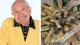 Foto que representa a Corona de tamal y dedicatoria: Actriz de 'Una Familia de 10' conmueve en el adiós a Eduardo Manzano