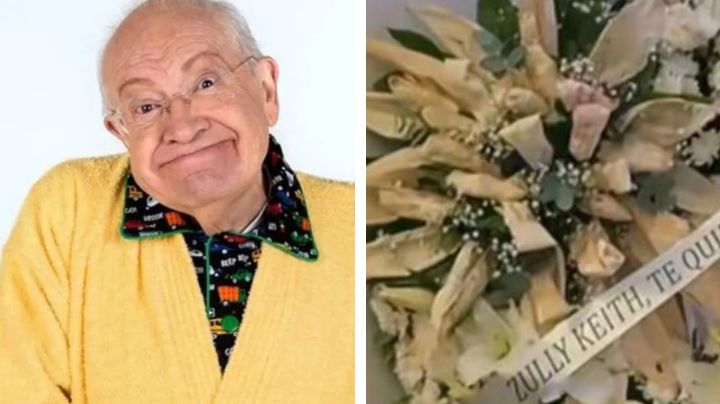 Corona de tamal y dedicatoria: Actriz de 'Una Familia de 10' conmueve en el adiós a Eduardo Manzano