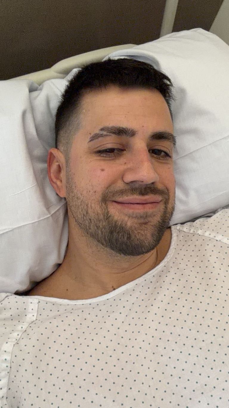 Fotografía que subió a su Instagram 