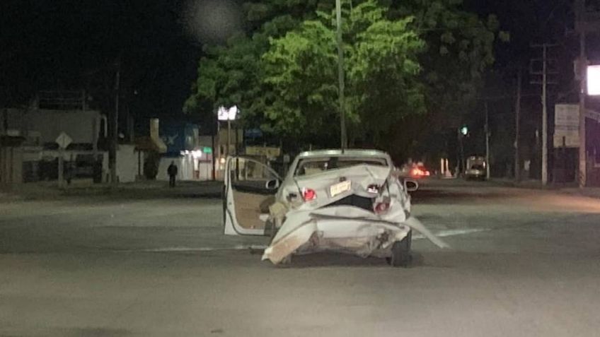 Fuerte choque en Navojoa: Reportan personas lesionadas tras una colisión entre dos vehículos