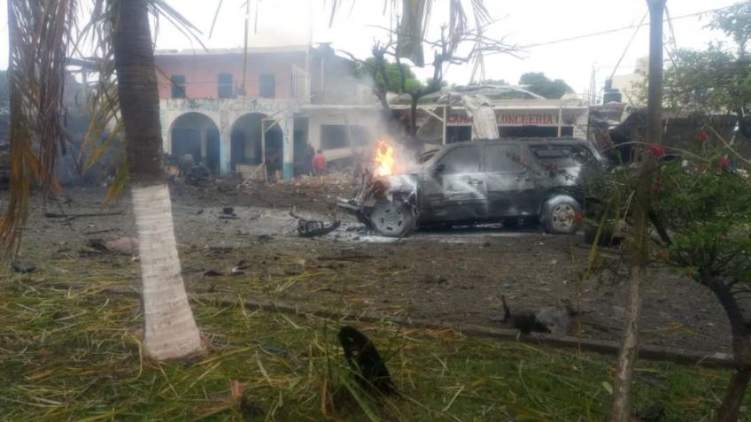 Explosión de coche bomba en Michoacán: Cifra de muertos SUBE a CINCO; FGR acusa TERRORISMO