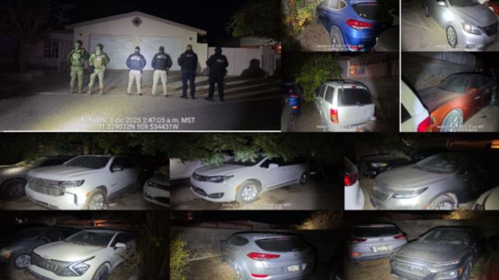 'GOLPE' AL CRIMEN: Decomisan 24 vehículos en Agua Prieta; 18 tienen reporte de robo en EU