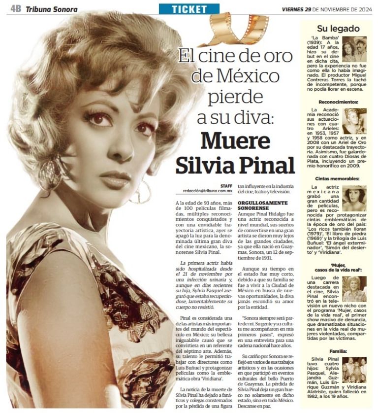 60 años, 60 historias: La partida de la diva más importante del cine de oro de México