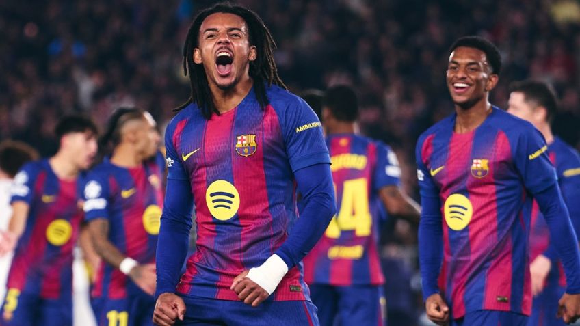 Jules Koundé se lleva doblete en la victoria del Barcelona sobre el Frankfurt de la Champions League