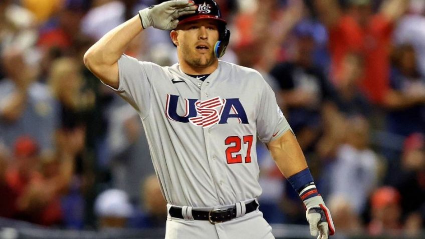 Estados Unidos no descarta a Mike Trout para jugar el Clásico Mundial de Beisbol