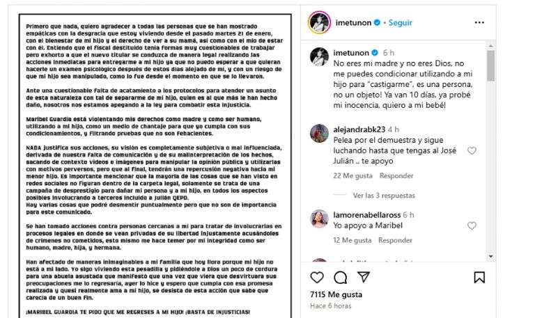 Imelda Garza Tuñón se le va encima a Maribel Guardia tras conferencia de prensa