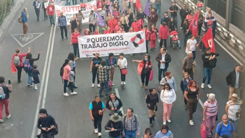 Tráfico en CDMX: Se espera caos por marchas y bloqueos este 1 de febrero capital