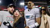 Foto ilustrativa de la nota titulada Jalen Hurts humilla a Chiefs y Travis Kelce; supera propuesta de matrimonio a Taylor Swift