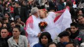 Foto ilustrativa de la nota titulada Día de San Valentín: Preparan bodas colectivas en Los Pinos para el 14 de febrero