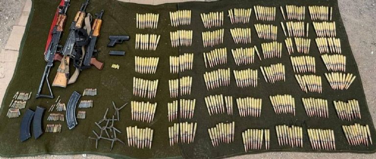 El material asegurado a dos presuntos narcos detenidos