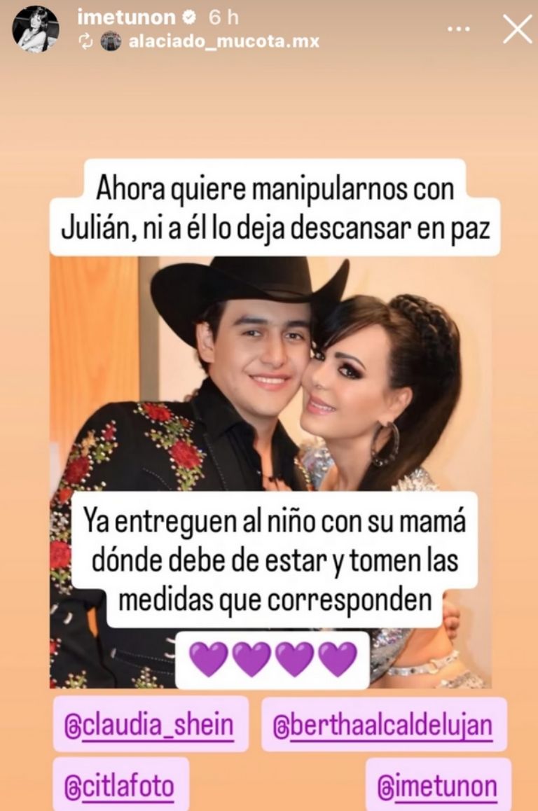 Imelda Tuñón lanza mordaz mensaje a Maribel Guardia