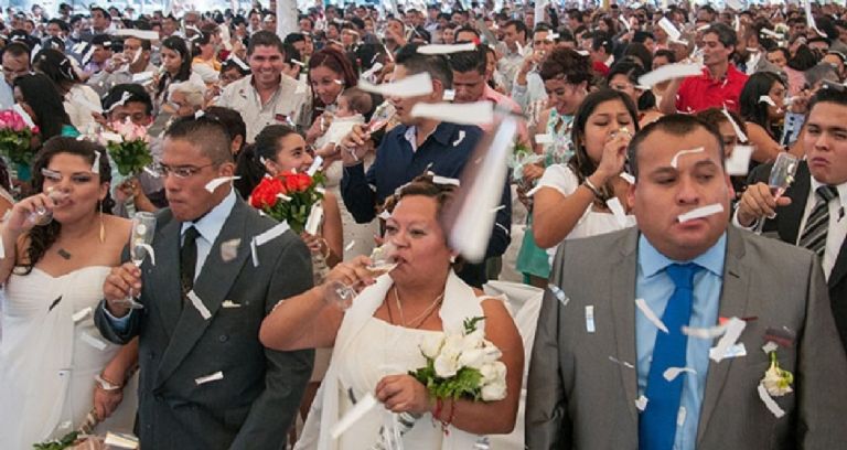 Bodas colectivas en CDMX