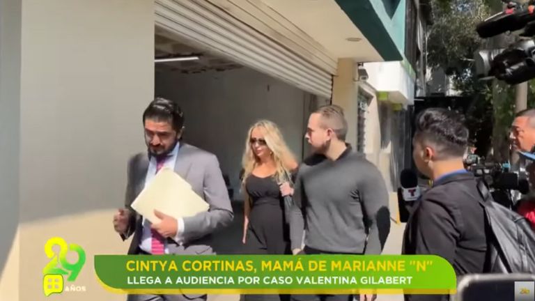 La mamá de Marianne N no quiso dar declaraciones a la prensa