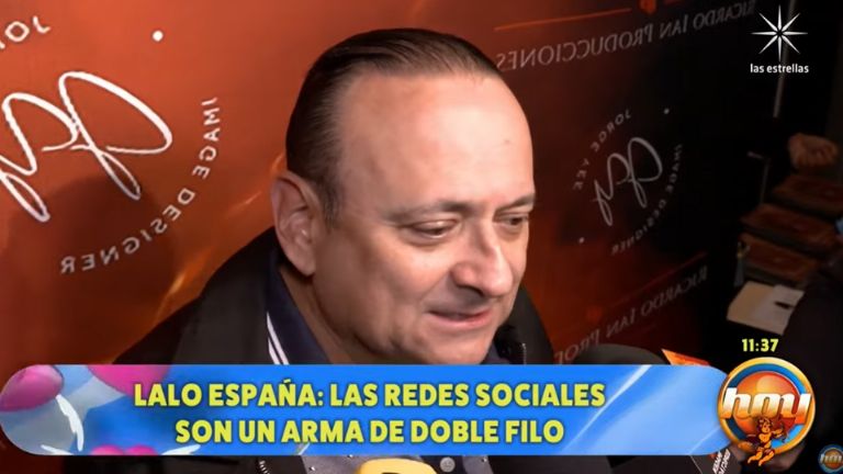 Lalo España apareció en Hoy defendiendo a Maribel Guardia