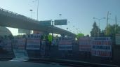Foto ilustrativa de la nota titulada Colapsa Periférico Norte por manifestación a la altura del Parque Naucalli, en Naucalpan
