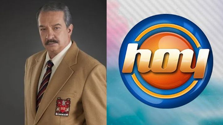 No tiene cura: Tras años retirado de Televisa, villano llega a 'Hoy' con grave enfermedad