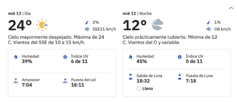 Clima en Hermosillo para HOY miércoles 12 de febrero. Foto: Conagua