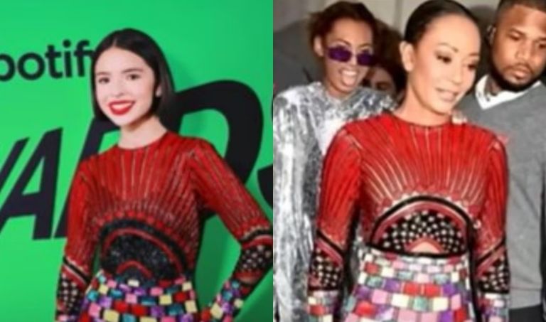 Acusan a Ángela Aguilar de robarse varios vestidos