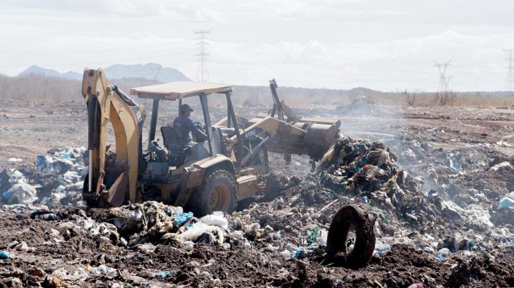 Ayuntamiento de Navojoa mantiene su relleno sanitario a cielo abierto