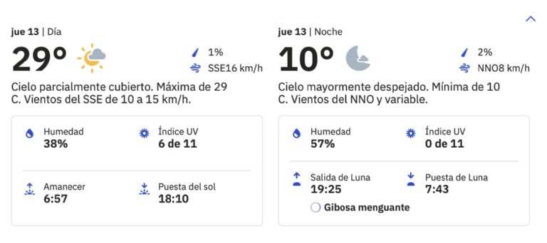 Clima en Hermosillo para HOY jueves 13 de febrero. Foto: Facebook