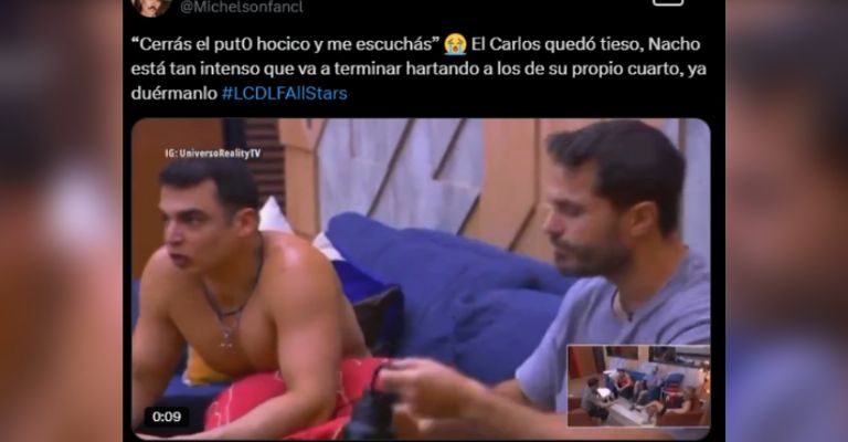 Nacho Casano pierde los estribos en La Casa de los Famosos All Stars y arremete contra su equipo