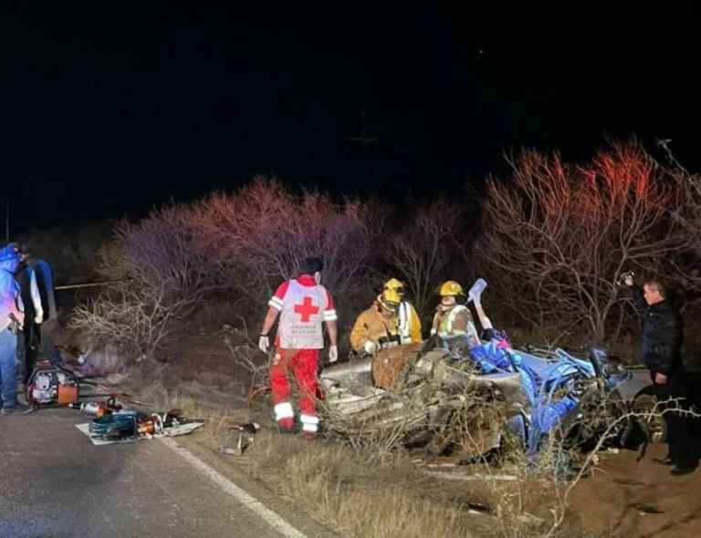 Reportan accidente en Yavaros