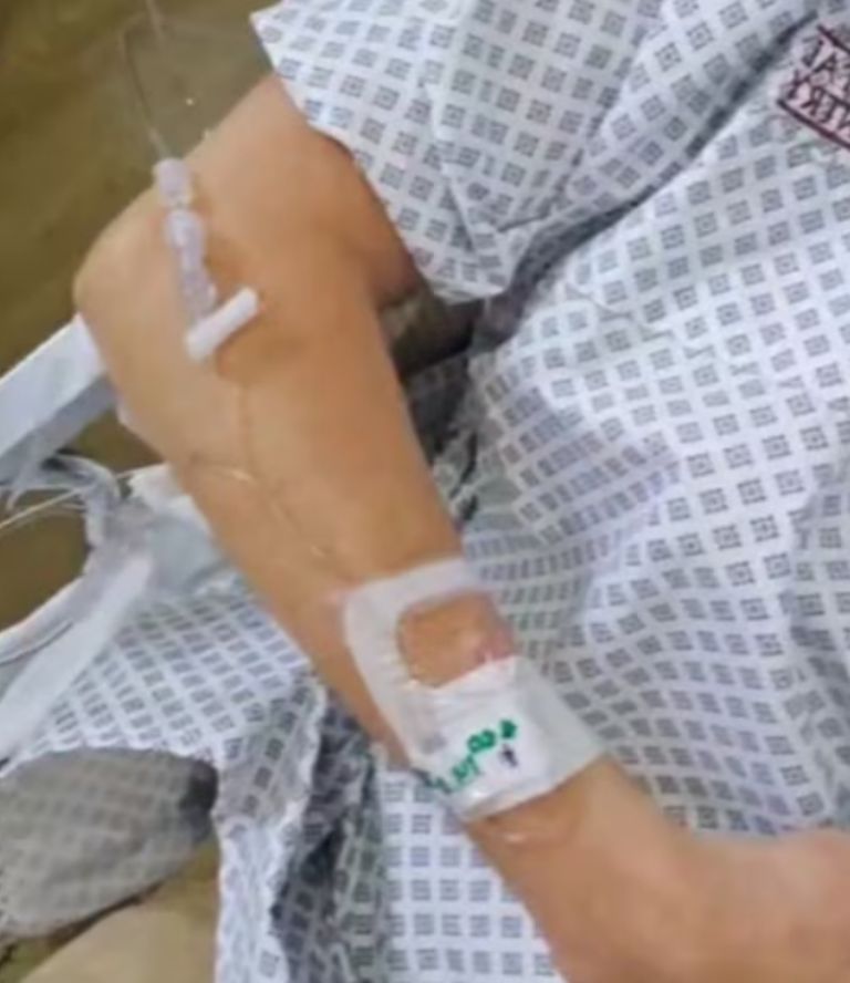 Cynthia Klitbo es mordida por una viuda negra